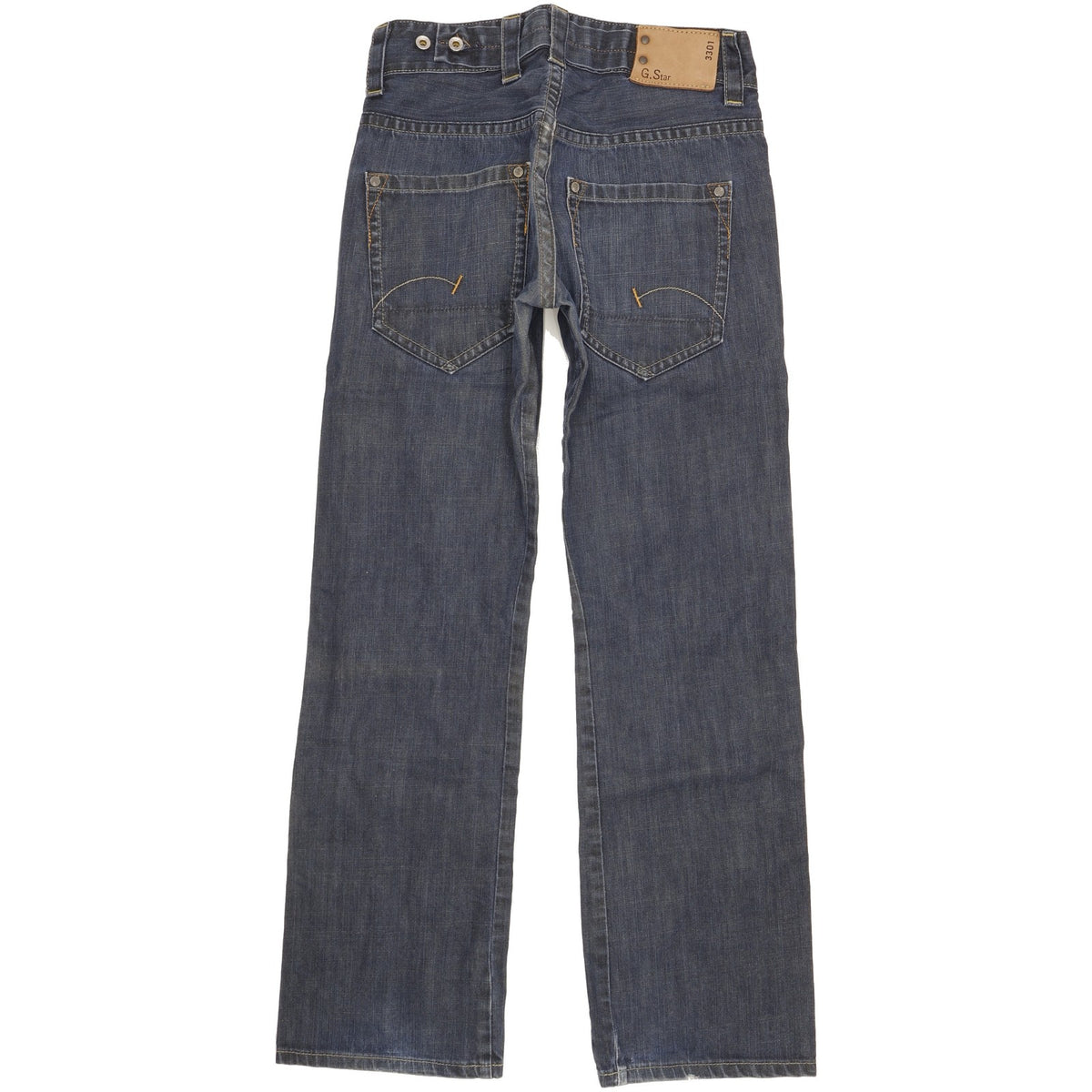 G-Star Men Blue Straight Regular Jeans W28 L30