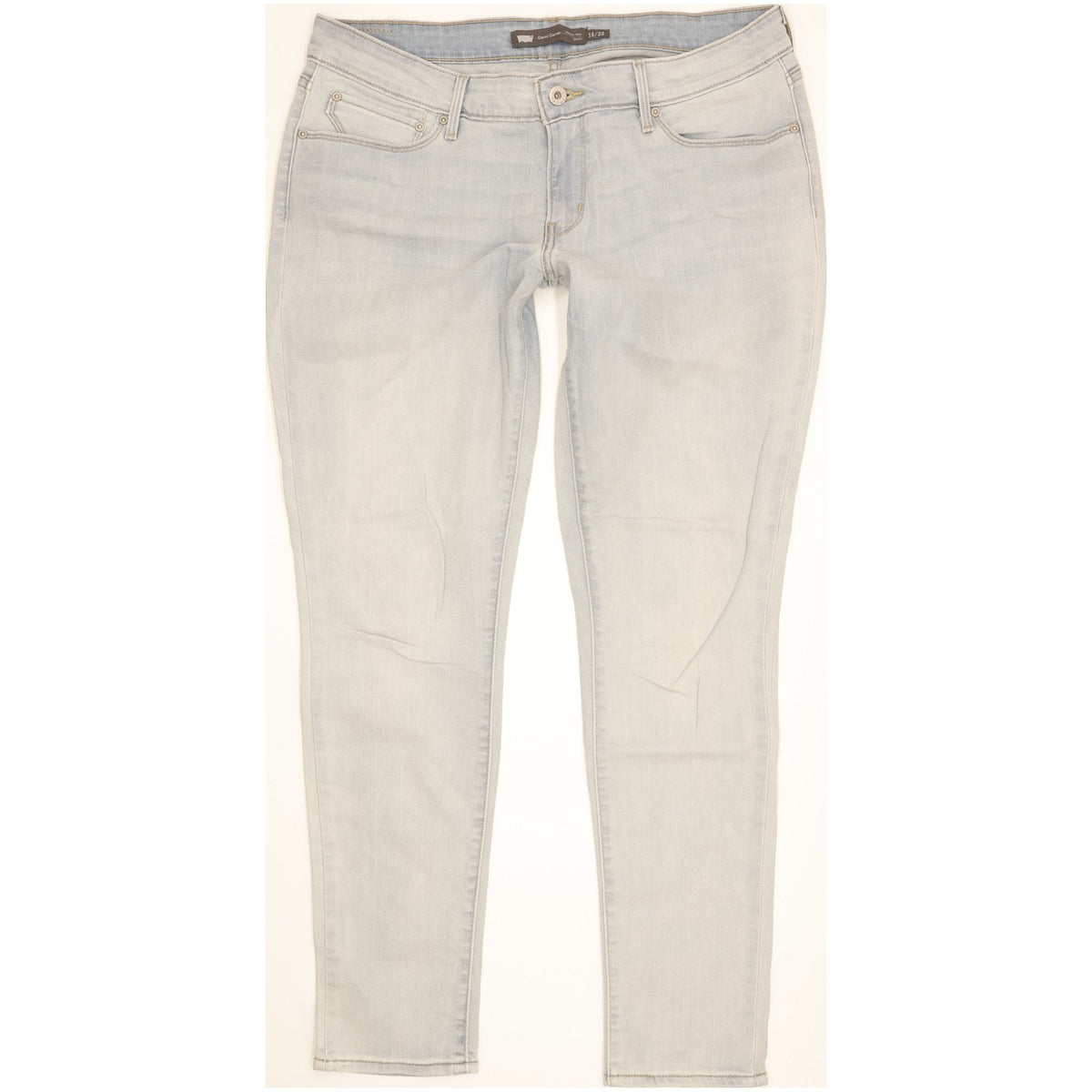 Levi's Demi Curve Women Blue Skinny Slim Stretch Jeans W32 L30