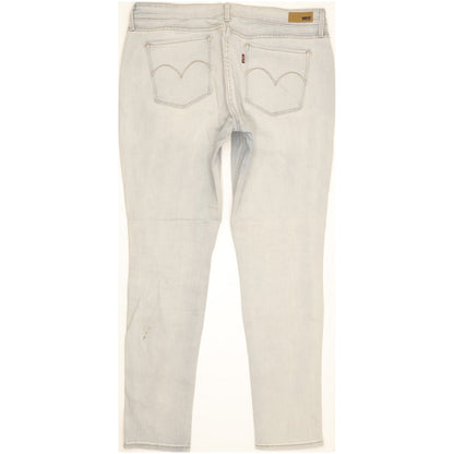 Levi's Demi Curve Women Blue Skinny Slim Stretch Jeans W32 L30