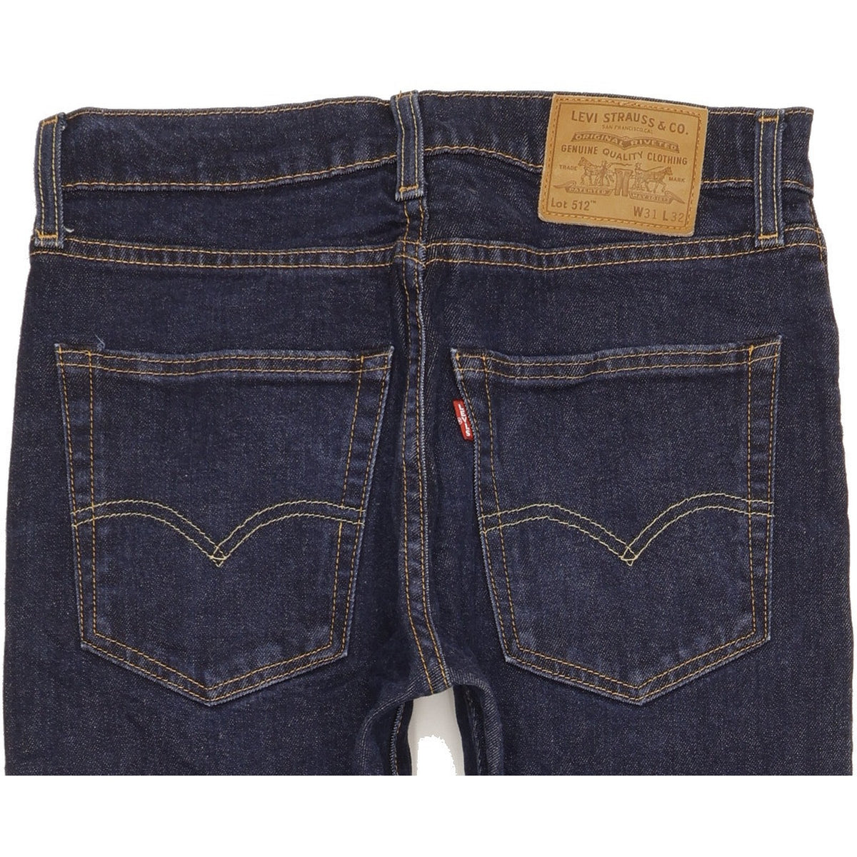 Levi's 512 Men Blue Tapered Slim Jeans W31 L31