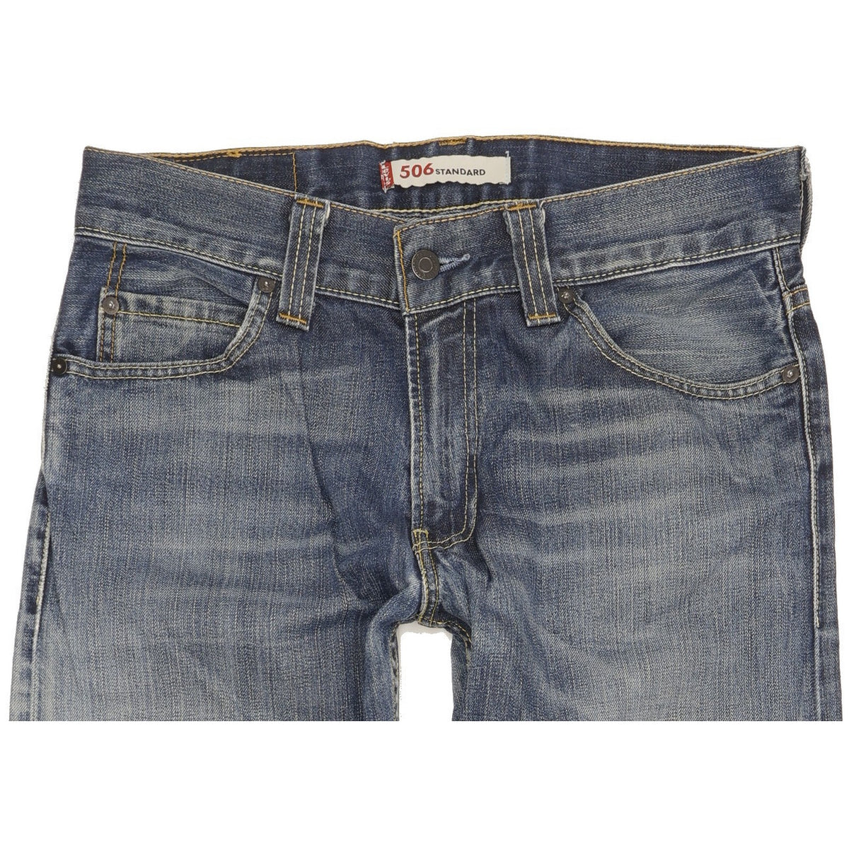 Levi's 506 Men Blue Straight Regular Jeans W33 L33