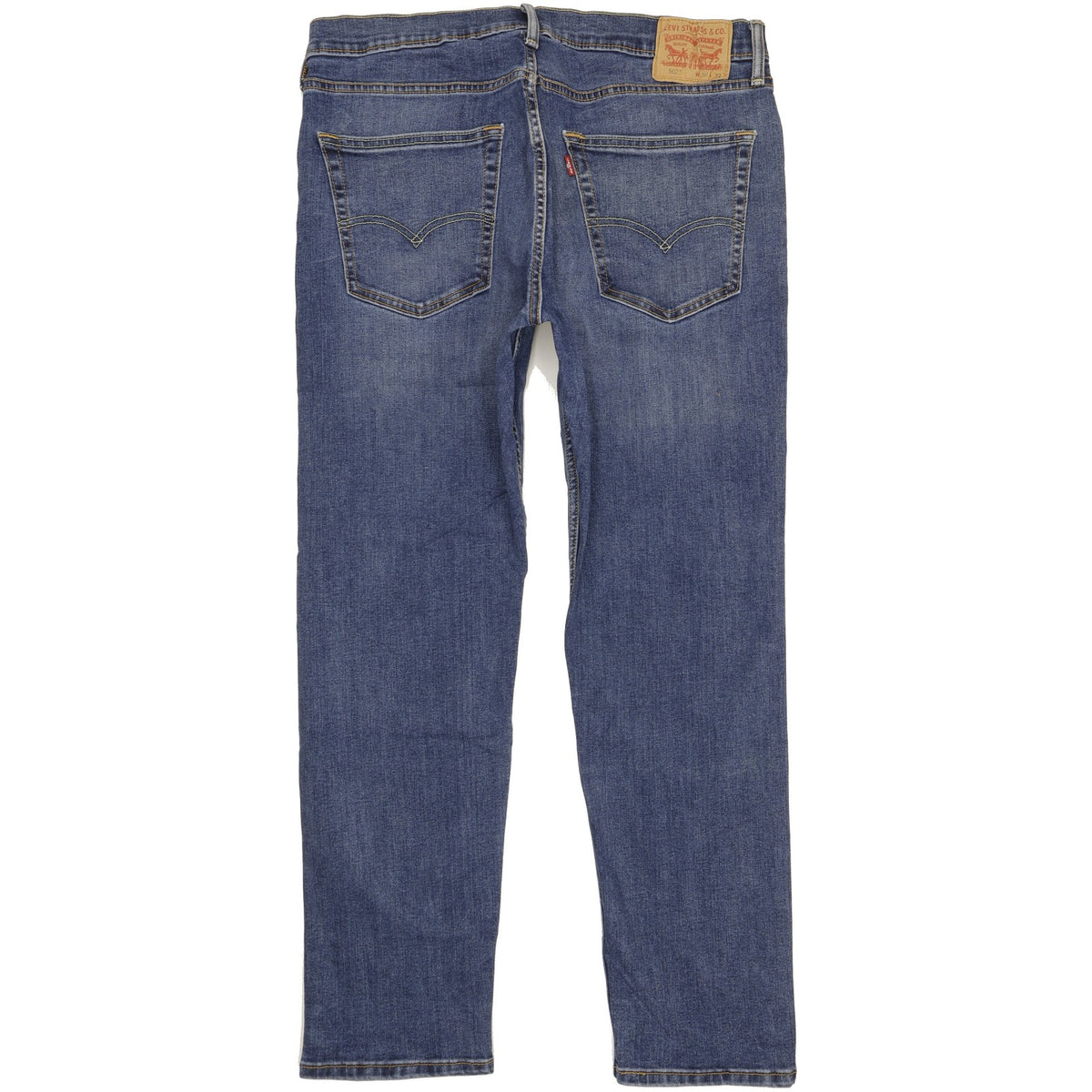 Levi's 502 Men Blue Tapered Regular Stretch Jeans W36 L31
