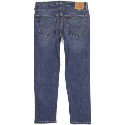 Levi's 502 Men Blue Tapered Regular Stretch Jeans W36 L31