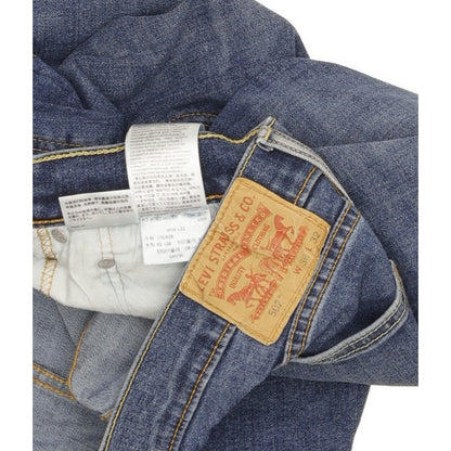 Levi's 502 Men Blue Tapered Regular Stretch Jeans W36 L31