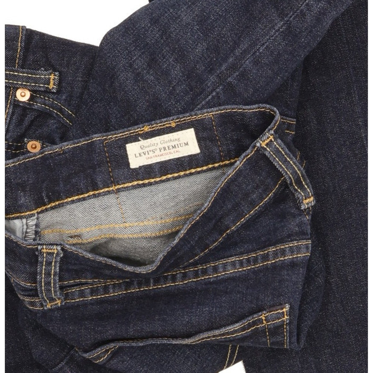 Levi's 511 Men Blue Straight Slim Stretch Jeans W31 L33