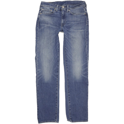 Levi's 514 Men Blue Straight Slim Stretch Jeans W31 L32