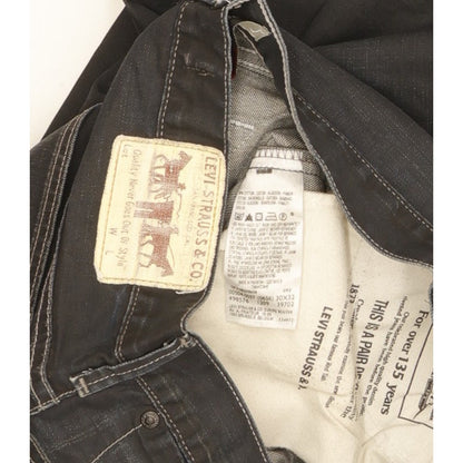 Levi's 504 Men Navy Straight Regular Jeans W30 L30