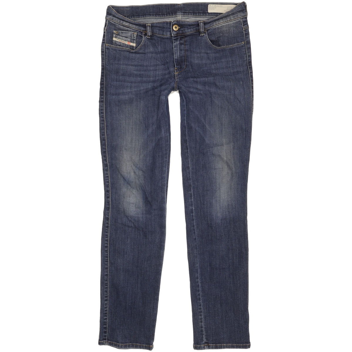 Diesel Sandy Men Blue Straight Slim Stretch Jeans W30 L31