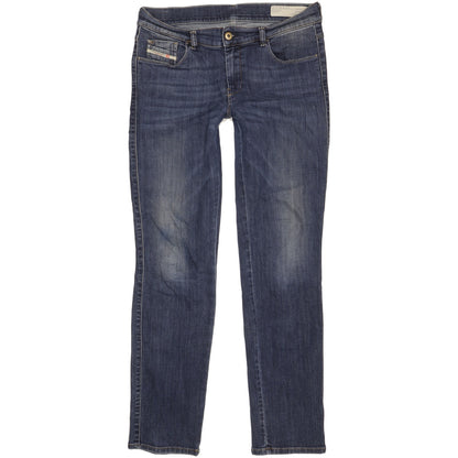 Diesel Sandy Men Blue Straight Slim Stretch Jeans W30 L31