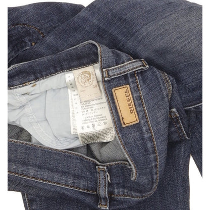 Diesel Sandy Men Blue Straight Slim Stretch Jeans W30 L31