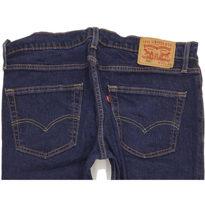 Levi's 502 Men Blue Tapered Regular Jeans W33 L31