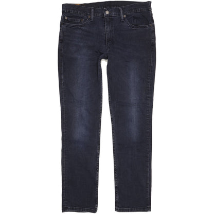 Levi's 511 Men Navy Straight Slim Stretch Jeans W36 L31