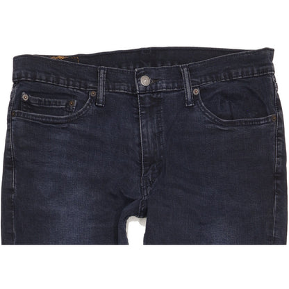 Levi's 511 Men Navy Straight Slim Stretch Jeans W36 L31