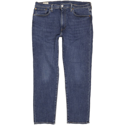 Levi's 502 Men Blue Tapered Regular Stretch Jeans W36 L30