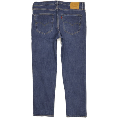 Levi's 502 Men Blue Tapered Regular Stretch Jeans W36 L30