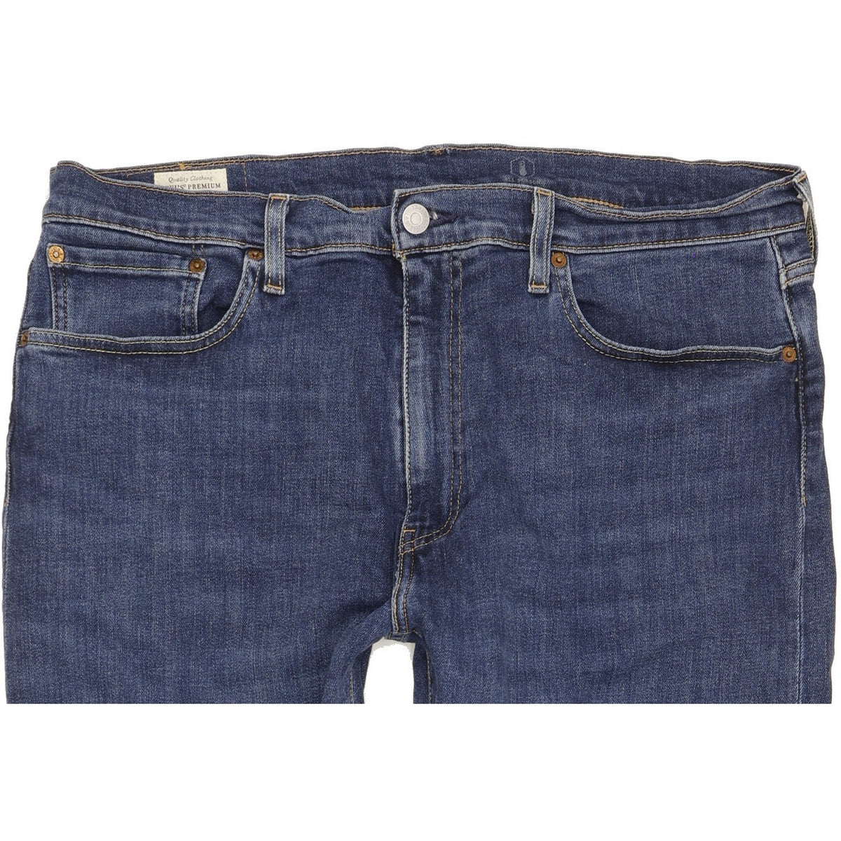 Levi's 502 Men Blue Tapered Regular Stretch Jeans W36 L30