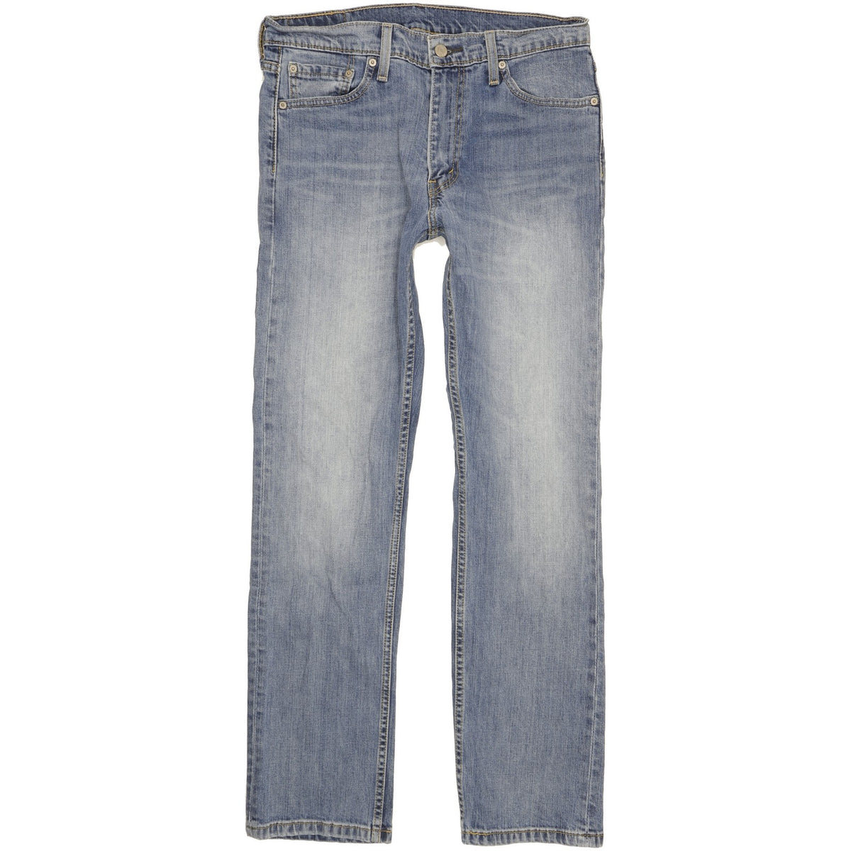 Levi's 513 Men Blue Straight Slim Stretch Jeans W32 L32