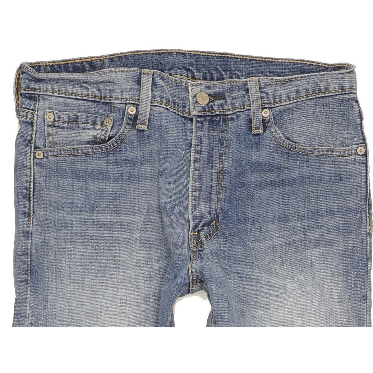 Levi's 513 Men Blue Straight Slim Stretch Jeans W32 L32