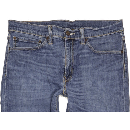 Levi's 511 Men Blue Straight Slim Stretch Jeans W34 L32
