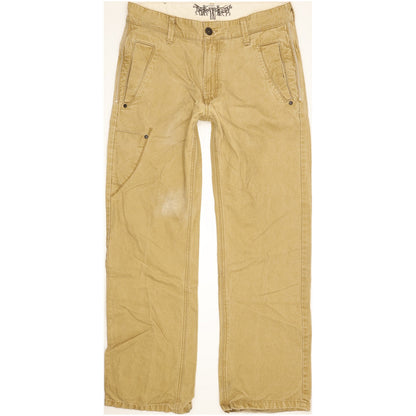 Levi's Men Beige Straight Regular Jeans W33 L32