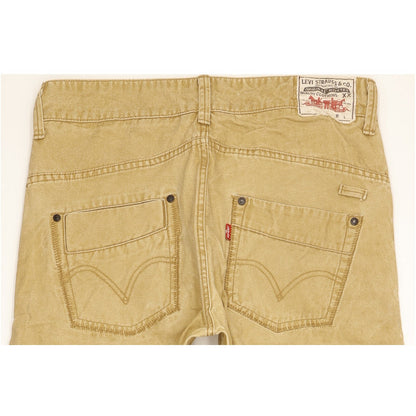 Levi's Men Beige Straight Regular Jeans W33 L32