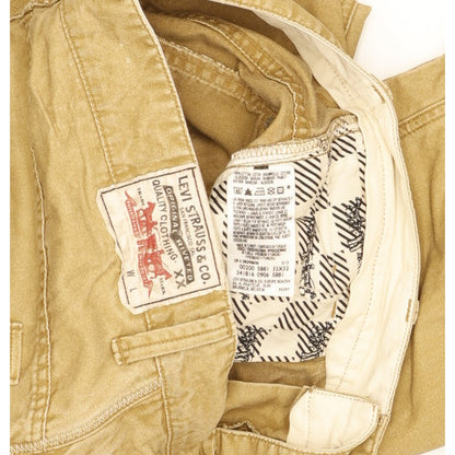 Levi's Men Beige Straight Regular Jeans W33 L32