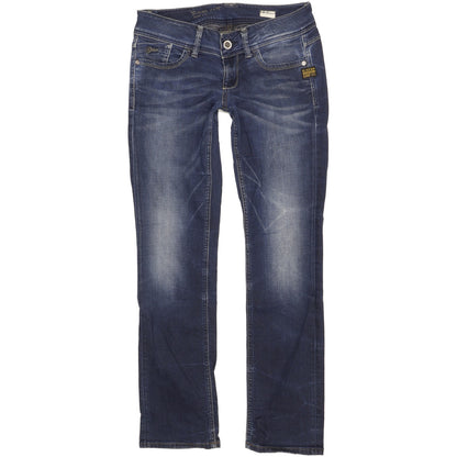 G-Star Lynn Women Blue Straight Slim Stretch Jeans W29 L31