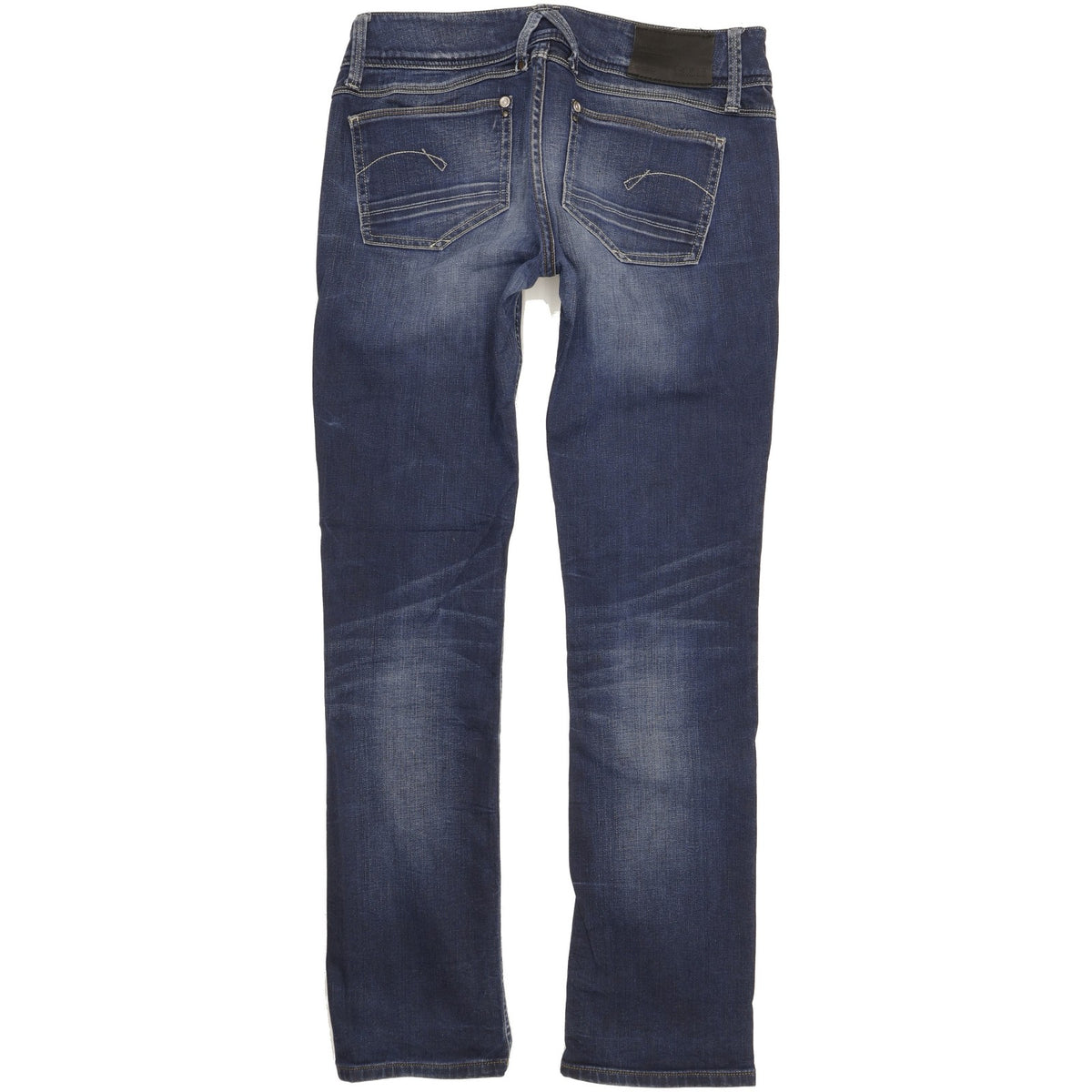 G-Star Lynn Women Blue Straight Slim Stretch Jeans W29 L31