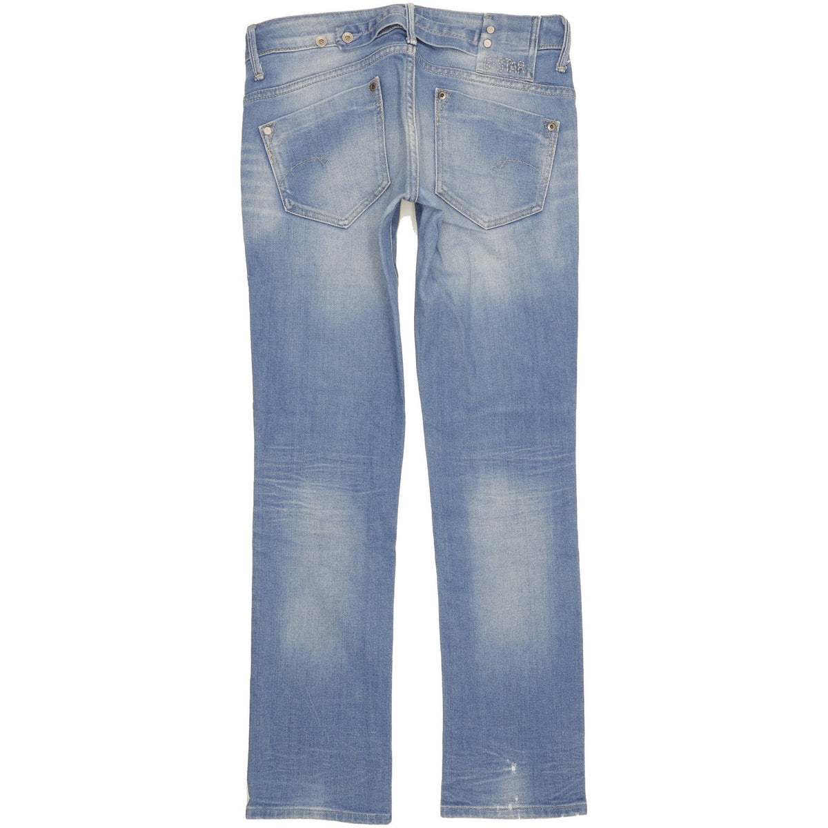 G-Star Midge Women Blue Straight Slim Stretch Jeans W29 L31