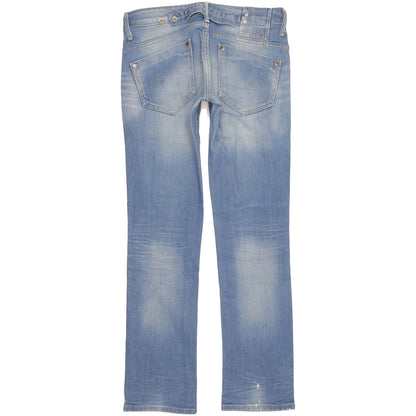 G-Star Midge Women Blue Straight Slim Stretch Jeans W29 L31