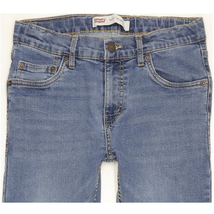 Levi's 510 Kids Blue Skinny Slim Stretch Jeans W26 L30