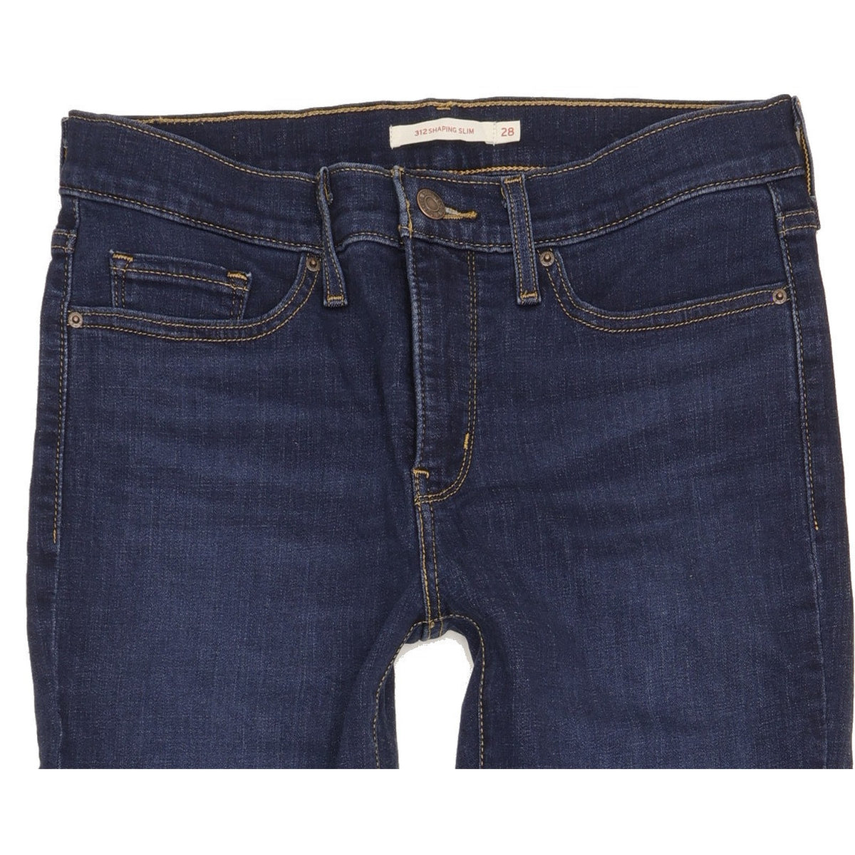 Levi's 312 Shaping Women Blue Skinny Slim Stretch Jeans W28 L34