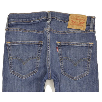 Levi's 502 Men Blue Tapered Regular Stretch Jeans W29 L31