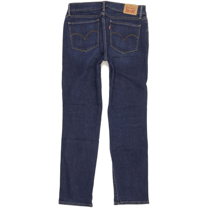 Levi's 712 Women Blue Straight Slim Stretch Jeans W29 L29