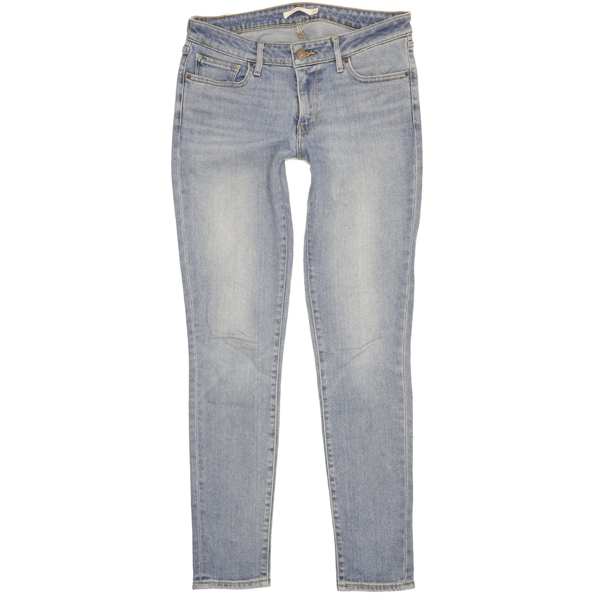 Levi's 711 Women Blue Skinny Slim Stretch Jeans W29 L31