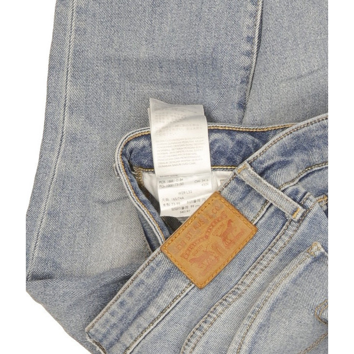 Levi's 711 Women Blue Skinny Slim Stretch Jeans W29 L31