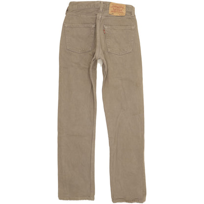 Levi's 501 Made in USA Men Grey Straight Regular Jeans W27 L29
