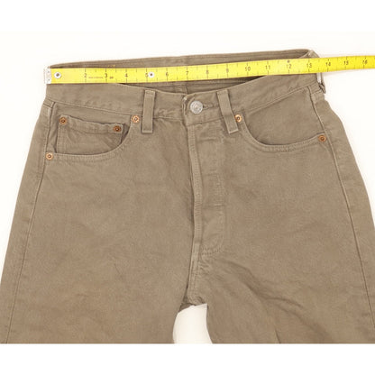 Levi's 501 Made in USA Men Grey Straight Regular Jeans W27 L29