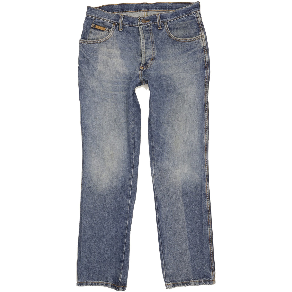 Wrangler Men Blue Straight Regular Jeans W32 L32