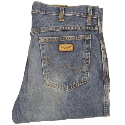 Wrangler Men Blue Straight Regular Jeans W32 L32