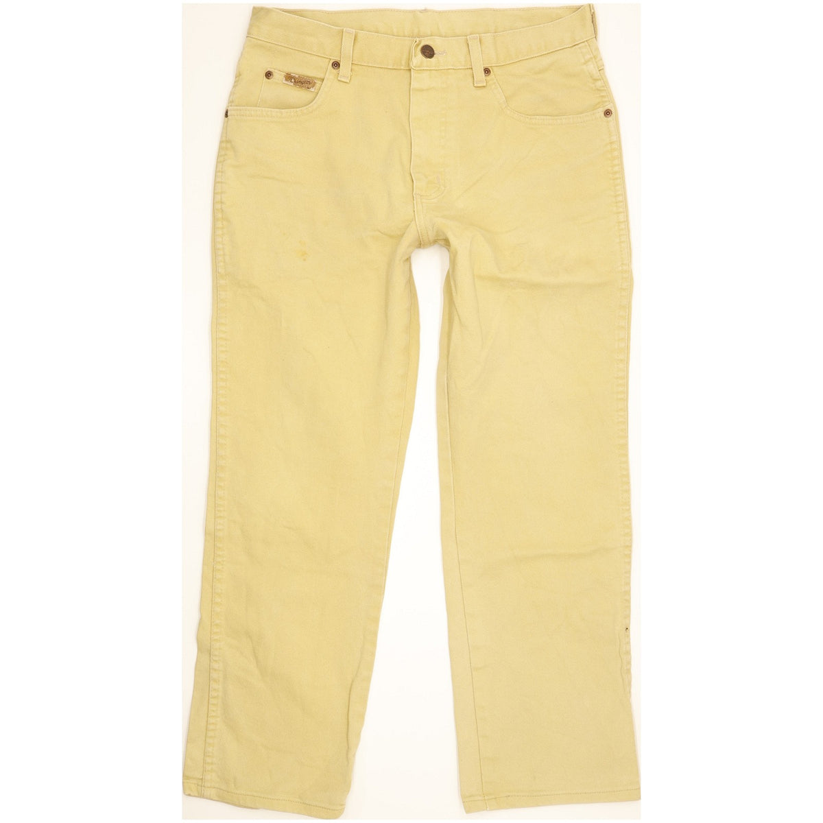 Wrangler Texas Men Yellow Straight Regular Jeans W30 L27