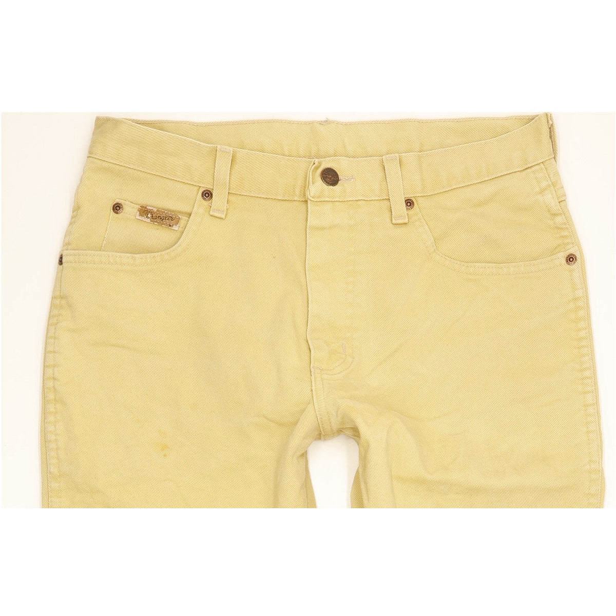 Wrangler Texas Men Yellow Straight Regular Jeans W30 L27