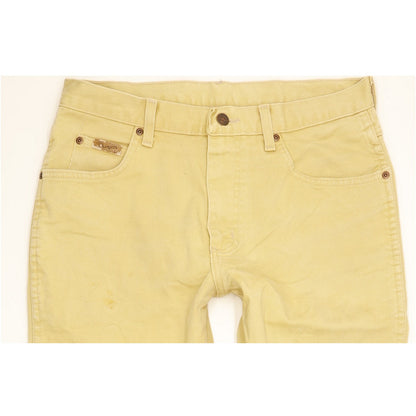 Wrangler Texas Men Yellow Straight Regular Jeans W30 L27