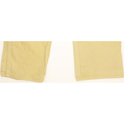Wrangler Texas Men Yellow Straight Regular Jeans W30 L27