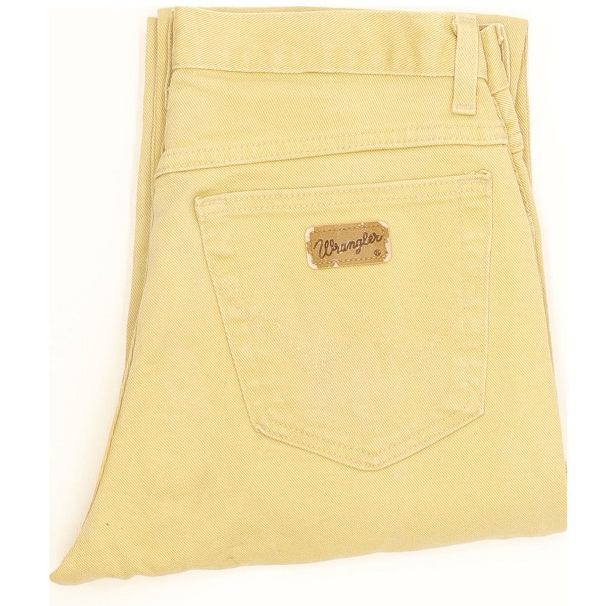 Wrangler Texas Men Yellow Straight Regular Jeans W30 L27