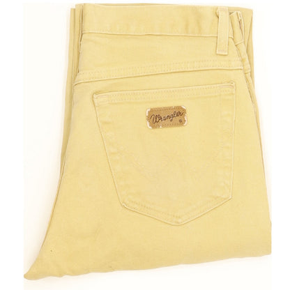 Wrangler Texas Men Yellow Straight Regular Jeans W30 L27