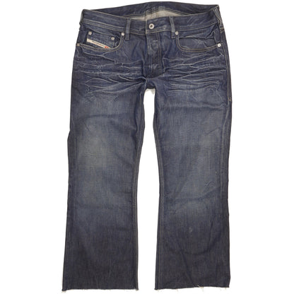 Diesel Zathan Men Blue Bootcut Regular Jeans W32 L26