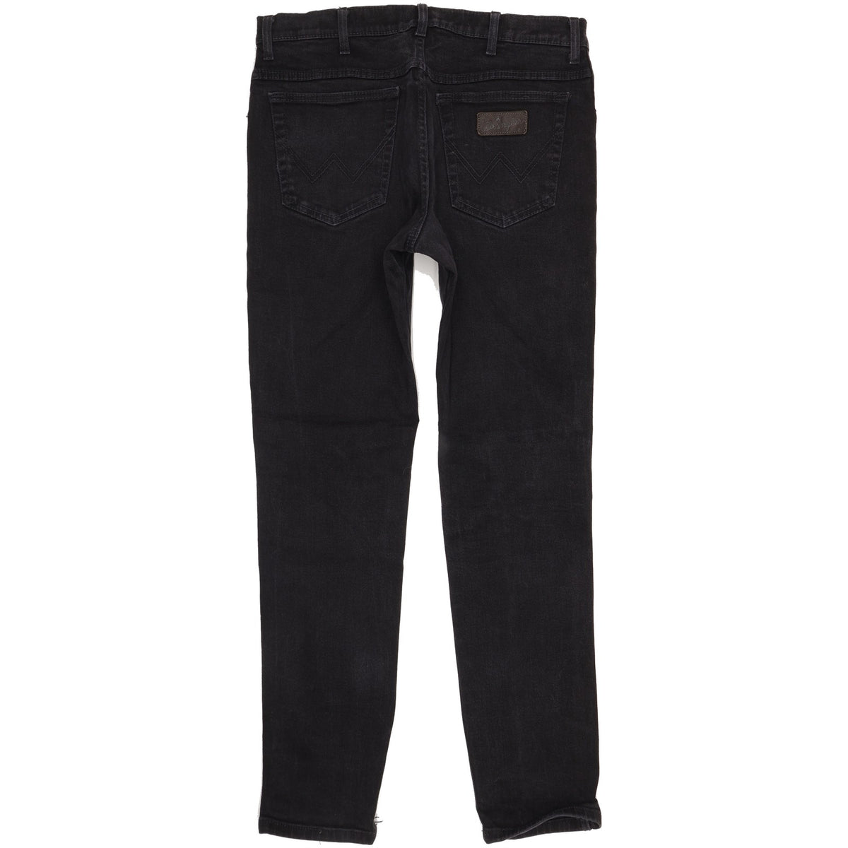Wrangler Texas Men Black Straight Regular Stretch Jeans W36 L32