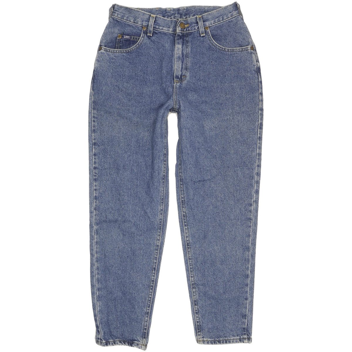 Lee Vintage Blue Tapered Relaxed Stretch Jeans High Waisted W30 L27