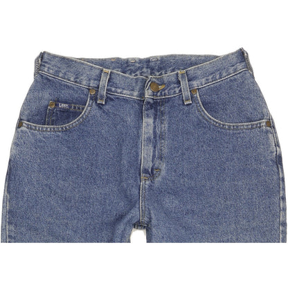Lee Vintage Blue Tapered Relaxed Stretch Jeans High Waisted W30 L27